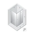 New Trendy Avexa XR Black kabina prostokątna 120x110cm, prawa kolor czarny-mat (black) EXK-6907 rysunek techniczny