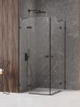 New Trendy Avexa XR Black kabina kwadratowa 110x110cm, kolor czarny-mat (black) EXK-6927