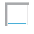 New Trendy Avexa XR Black kabina walk-in 60x200cm, kolor czarny-mat (black) EXK-6965 rysunek techniczny