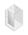 New Trendy New Modus White kabina walk-in 110x200 szkło 8mm, kolor ramy biały mat EXK-2225 rysunek techniczny