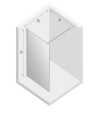New Trendy New Modus White kabina walk-in 100x200 szkło 8mm, profil biały mat EXK-2204 rysunek techniczny