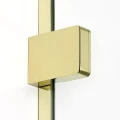 New Trendy Eventa Gold Shine kabina prysznicowa prostokątna 80x90 cm, prawe kolor złoty połysk (gold shine) EXK-4721