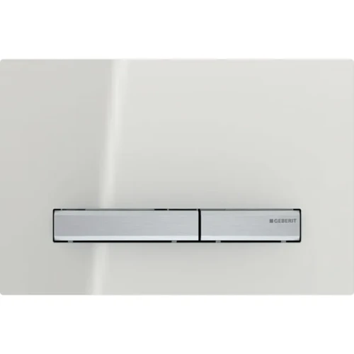 Przycisk Geberit Sigma50 szkło szary piaskowy / chrom 115.788.JL.2