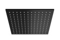 Kohlman Experience Black zestaw prysznicowy podtynkowy z deszczownicą 25cm, kolor czarny-mat QW220EBQ25