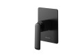 Kohlman Experience Black zestaw prysznicowy podtynkowy z deszczownicą 30cm, kolor czarny-mat QW220EBQ30