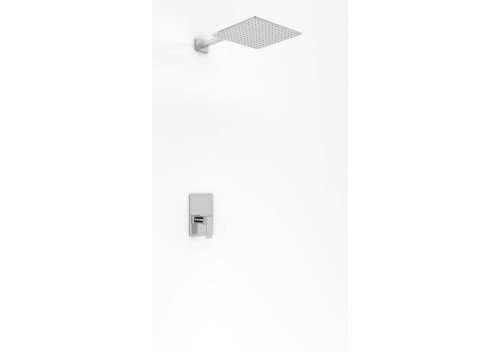 Kohlman Excelent zestaw prysznicowy podtynkowy z deszczownicą 20cm, kolor chrom QW220HQ20