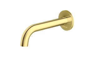 Kohlman Axel Gold wylewka ścienna 20 cm, kolor złoty połysk (gold) QW230AGD