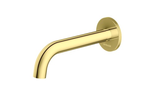 Kohlman Axel Gold wylewka ścienna 20 cm, kolor złoty połysk (gold) QW230AGD