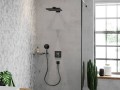 Hansgrohe Raindance Selec S rączka natryskowa Ecosmart, kolor czarny chrom szczotkowany 26531340