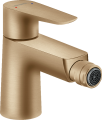 Hansgrohe Talis E bateria bidetowa z kompletem odpływowym, kolor brąz szczotkowany 71720140