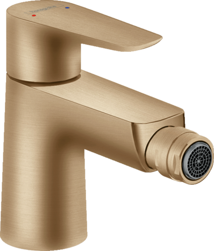 Hansgrohe Talis E bateria bidetowa z kompletem odpływowym, kolor brąz szczotkowany 71720140