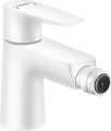 Hansgrohe Talis E bateria bidetowa z kompletem odpływowym, kolor biały mat 71720700