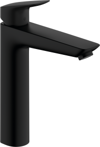 Hansgrohe Logis bateria umywalkowa 190 bez kompletu odpływowego kolor czarny mat 71091670
