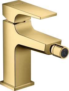 Hansgrohe Metropol bateria bidetowa z korkiem, kolor złoty optycznie polerowany 32520990