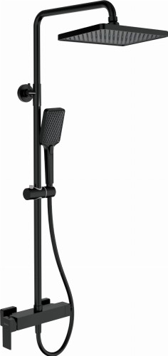 Deante Anemon Nero NAC_N1BZ kolumna natryskowa z deszczownicą