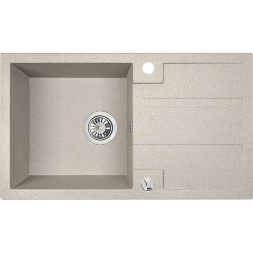 Zlewozmywak z ociekaczem Laveo Barbados 760x440mm kolor beżowy SBB_411T