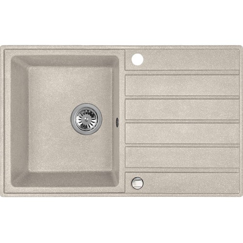 Zlewozmywak Laveo Margarita 790x490mm, kolor beżowy SBM_411T
