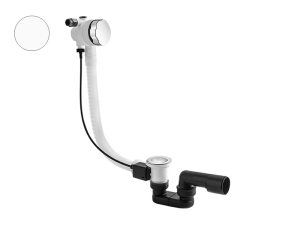 Vedo syfon wannowy z funkcją napełniania przez przelew, kolor biały mat 342A/60/BI 