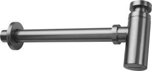 Deante syfon umywalkowy butelkowy Easy Clean, kolor grafit (titanium) NHC_D31K