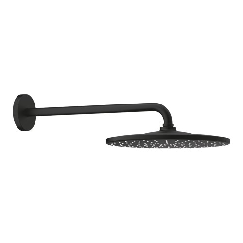 Deszczownica Grohe Rainshower Mono 310 z ramieniem ściennym L-422mm, kolor czarny-mat (phantom black) 22121KF0