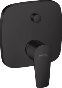 Hansgrohe Talis E bateria wannowa podtynkowa, kolor czarny mat 71474670 