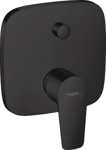 Hansgrohe Talis E bateria wannowa podtynkowa, kolor czarny mat 71474670