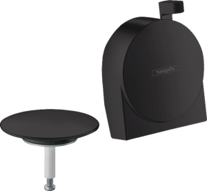 Hansgrohe element zewnętrzny do syfony wannowego z napełnianiem przez przelew, kolor czarny mat 58117670 