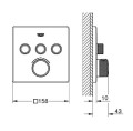 Grohe Grohtherm smartcontrol bateria termostatyczna do 3 ujść wody, kolor chrom 29126000