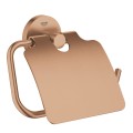 Grohe Essentials uchwyt na papier toaletowy, kolor złoty szczotkowany (brushed warm sunset) 40367DL1