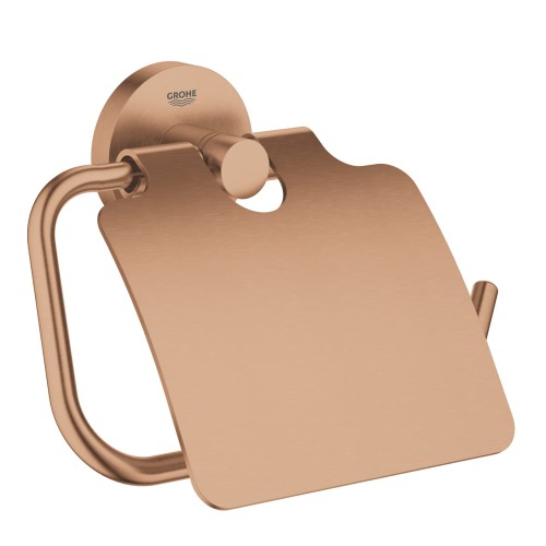 Grohe Essentials uchwyt na papier toaletowy, kolor złoty szczotkowany (brushed warm sunset) 40367DL1