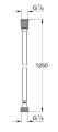 Grohe SilverFlex wąż prysznicowy 125cm, kolor złoty  (warm sunset) 28362DA0 rysunek techniczny