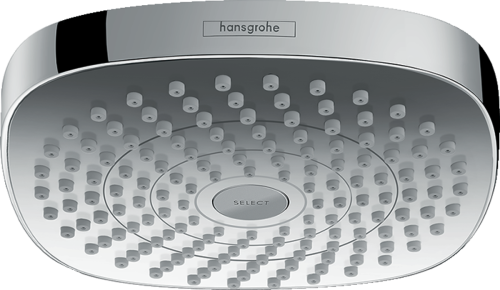 Hansgrohe Croma Select E głowica prysznicowa 18,7 cm, kolor chrom/biały 26528400