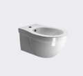 GSI Ceramica Classic bidet wiszący 55x37 powłoka Extraglaze Antibacterial kolor biały połysk (bianco lucido) 8765111