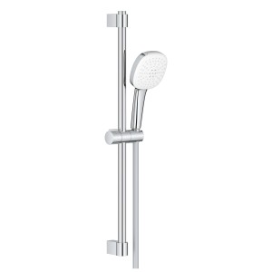 Grohe Tempesta Cube 110 zestaw prysznicowy z uchwytem punktowym i słuchawką prysznicową, kolor chrom 26748003