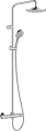 Hansgrohe Vernis Blend zestaw natryskowy termostatyczny, deszczownica 20 cm, kolor chrom 26089000