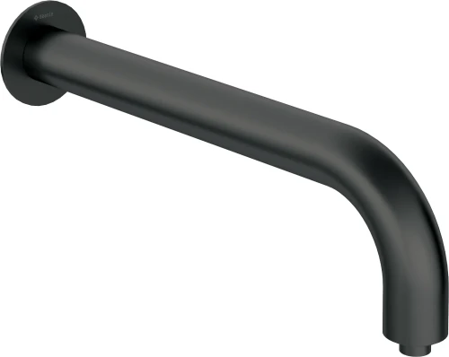 Deante Silia ramie prysznicowe ścienne 380mm, kolor czarny mat (nero)  NQS_N41K