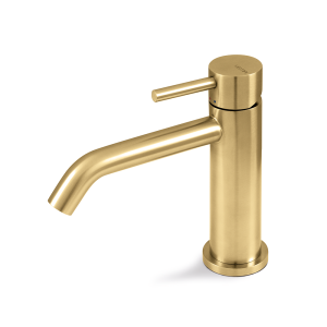 Vema Otago bateria umywalkowa stojąca PVD kolor złoty szczotkowany V32011.AP.98