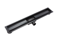 Rea Neox odpływ liniowy odwracalny 70 cm, kolor czarny mat REA-G6602