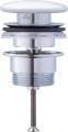 Duravit korek Push-Open do umywalki z przelewem, kolor biały 0050790000