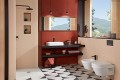 Villeroy&Boch Architectura Combi-Pack Direct Flush miska z deską, Weiss Alpin 5684HR01 - aranżacja
