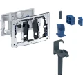 Geberit Duo fresh Pojemnik na kostki higieniczne do spłuczki Sigma 12 cm, kolor antracyt RAL 7016 115.062.BZ.1