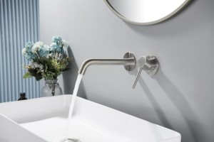 Blue Water Boston bateria umywalkowa podtynkowa Nikiel ( kolor stali ) BOSTON BOS-BPU.110-NK