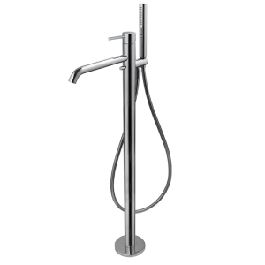 Vema Maira bateria wannowa stojąca, kolor chrom  V27190