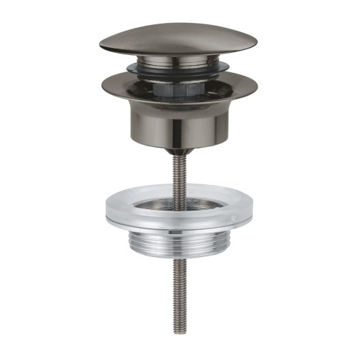 Grohe korek umywalkowy klik-klak, kolor brushed hard graphite 65807AL0