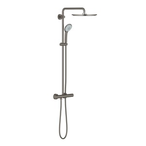 Grohe Euphoria system 310 zestaw natryskowy termostatyczny natynkowy, kolor brushed hard graphite 26075AL0 