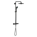 Grohe Euphoria system 260 zestaw natryskowy termostatyczny, kolor czarny mat (phantom black) 27615KF2
