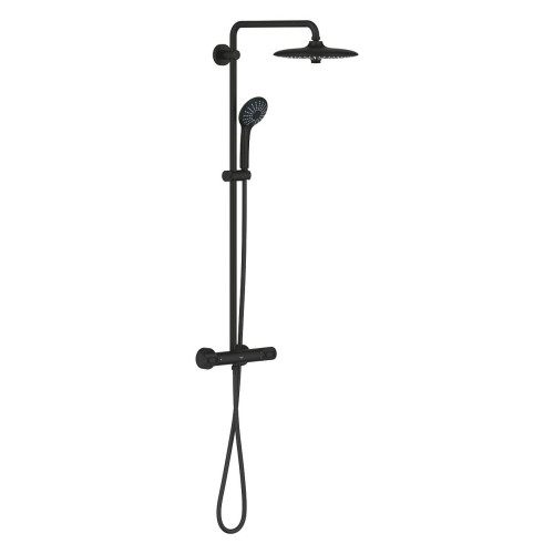 Grohe Euphoria system 260 zestaw natryskowy termostatyczny, kolor czarny mat (phantom black) 27615KF2