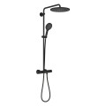 Grohe Rainshower Smartactive 310 zestaw natryskowy termostatyczny, kolor czarny mat (phantom black) 22119KF0