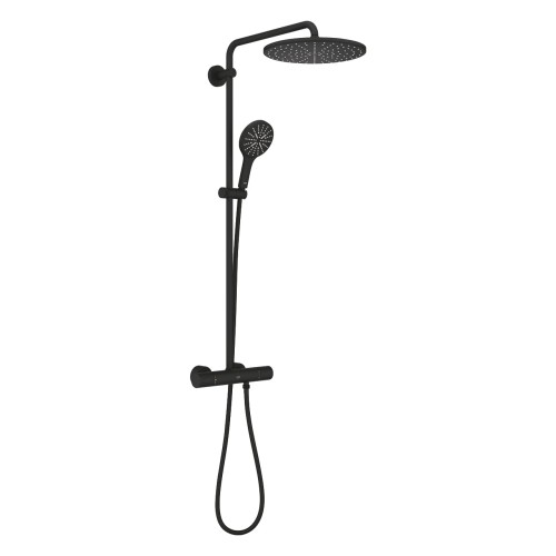 Grohe Rainshower Smartactive 310 zestaw natryskowy termostatyczny, kolor czarny mat (phantom black) 22119KF0