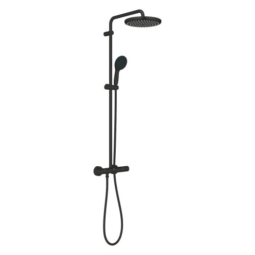 Grohe Tempesta zestaw natryskowy termostatyczny, kolor czarny mat 266702431